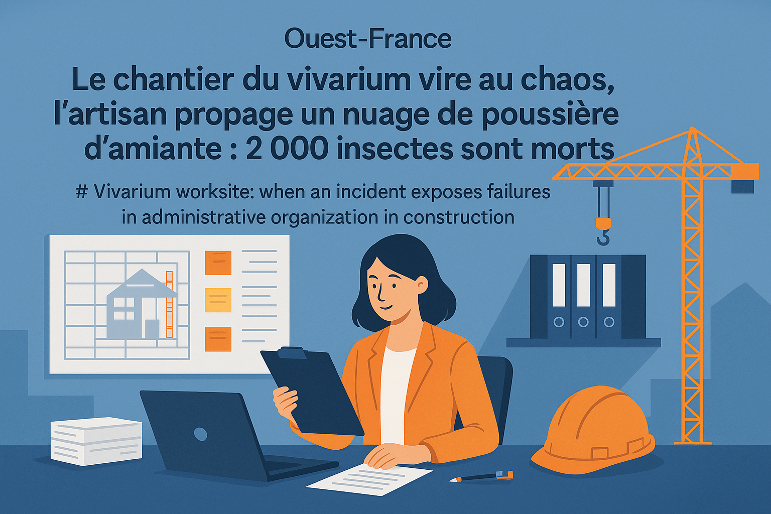 Chantier de vivarium : quand un incident révèle des failles dans l’organisation administrative du bâtiment